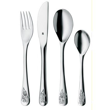 Set de tacâmuri pentru copii, 4 buc, pitici, WMF