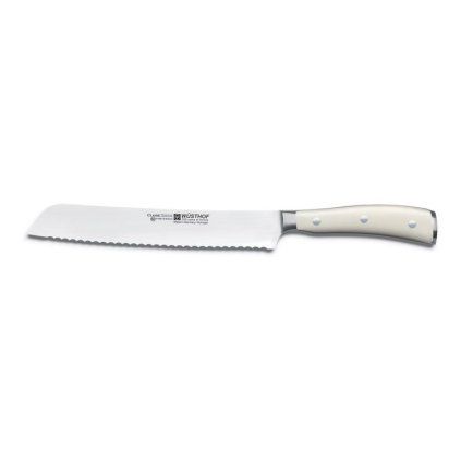 Cuțit pentru pâine CLASSIC IKON 20 cm, crem, Wüsthof