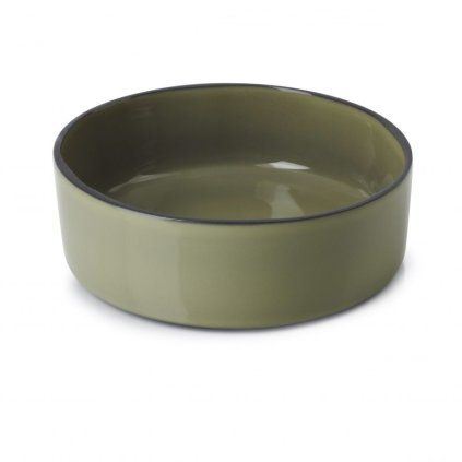 Bol de servit CARACTERE 14 cm, măsline, REVOL