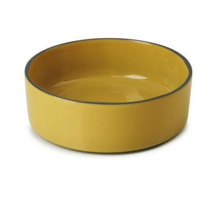 Bol de servit CARACTERE 14 cm, muştar, REVOL