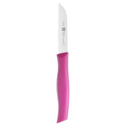 Cuțit pentru legume TWIN GRIP 8 cm, roz, Zwilling