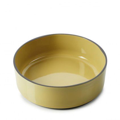 Bol de servit CARACTERE 17 cm, muştar, REVOL