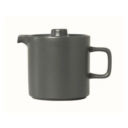 Ceainic PILAR 1 l, gri închis, ceramică, Blomus