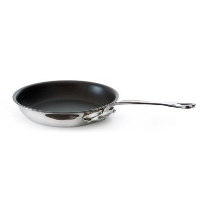 Tigaie antiaderentă ECLIPSE 24 cm, mâner din oțel inoxidabil, Mauviel