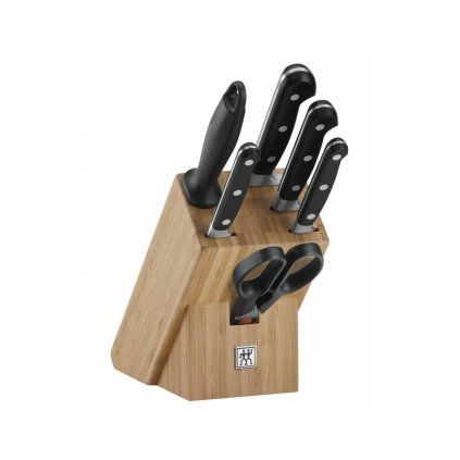 Set bloc de cuțite PROFESSIONAL "S", 7 buc, cu ascuțitoare și foarfecă, ZWILLING