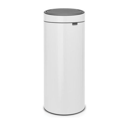 Coș de gunoi cu capac sensibil la atingere TOUCH BIN NEW 30 l, alb, Brabantia
