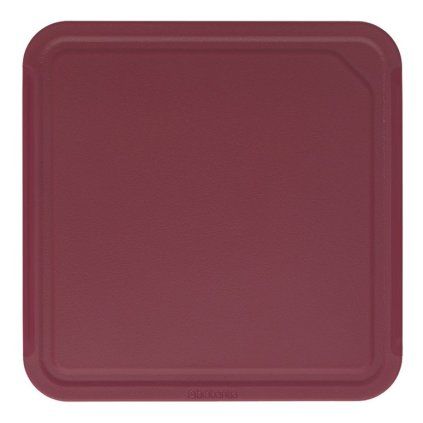 Tocător 25 x 25 cm, burgundy, plastic, Brabantia