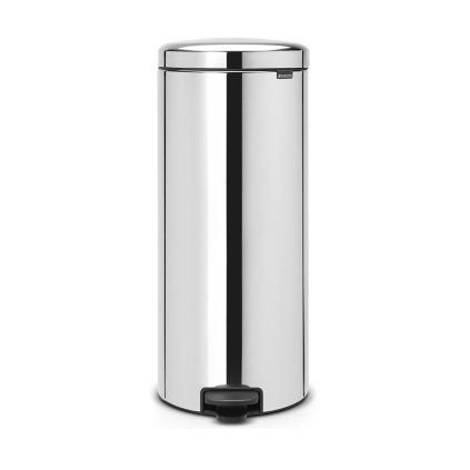 Coș cu pedală NEWICON 30 l, oțel lucios, Brabantia