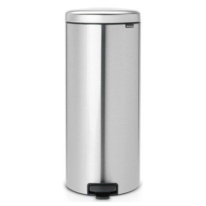 Coș cu pedală NEWICON 30 l, rezistent la amprentă, oțel mat, Brabantia