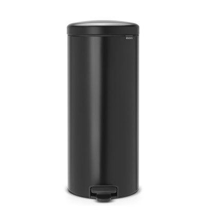 Coș cu pedală NEWICON 30 l, negru mat, Brabantia