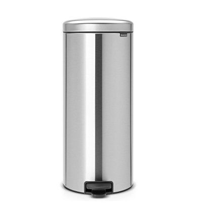 Coș cu pedală NEWICON 30 l, oțel mat, Brabantia