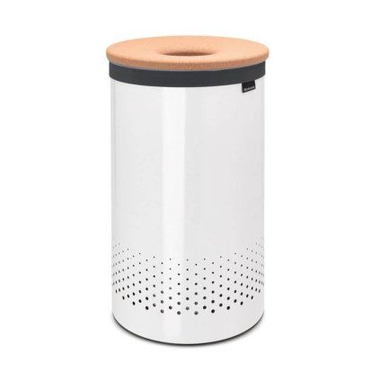 179513 179513 kos na pradlo s korkovym vikem brabantia bily 60 l 1