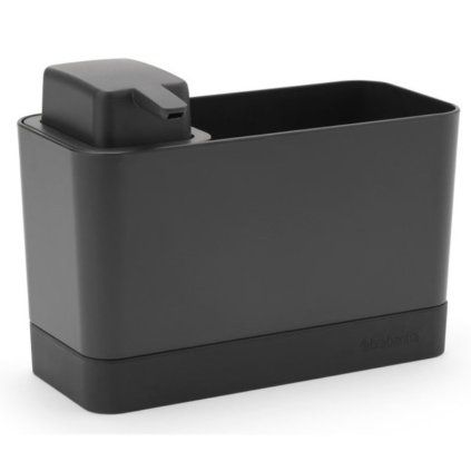 Organizator pentru chiuvetă, cu dozator, gri, Brabantia