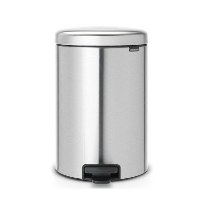 Coș cu pedală NEWICON 20 l, oțel mat, Brabantia