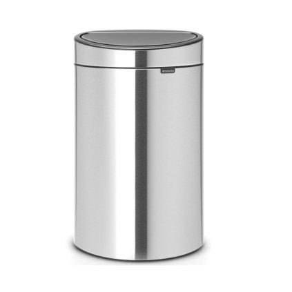 Coș de gunoi cu capac sensibil la atingere TOUCH BIN NEW 40 l, oțel, Brabantia