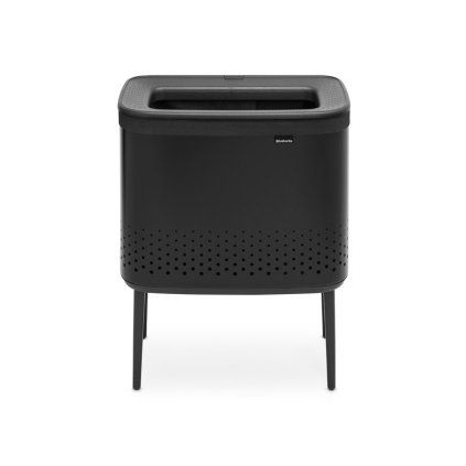 Coș pentru rufe BO, 60 l, negru, Brabantia