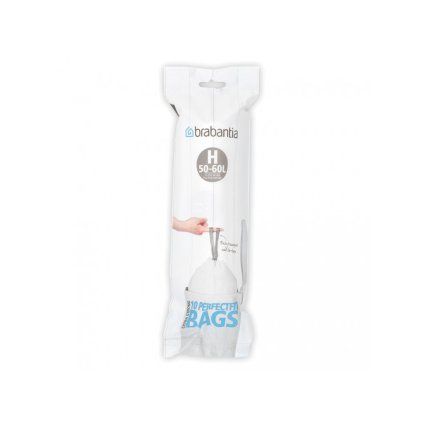 Saci pentru gunoi H PerfectFit 50-60 l, 10 buc, Brabantia
