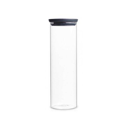 Borcan de depozitare pentru bucătărie 1,9 l, stivuibil, sticlă, Brabantia