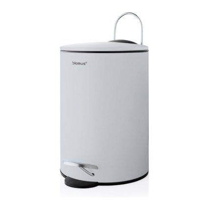 Coș de gunoi pentru baie TUBO, 3 l, gri, Blomus