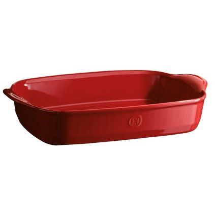 Farfurie pentru cuptor 42 x 27 cm, roșu burgundia, Emile Henry