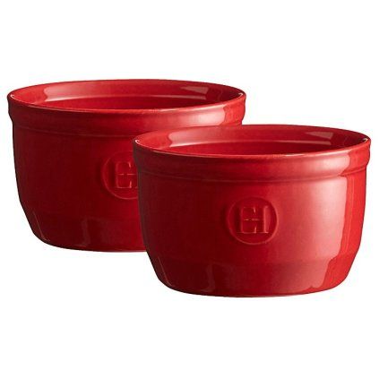 Recipient Ramekin LE N°10, set de 2 buc, roșu burgundia, Emile Henry