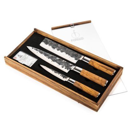 Set de cuțite OLIVE, 3 buc Forged