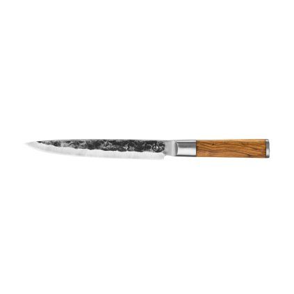 Cuțit de filetat OLIVE 20,5 cm, mâner din lemn de măslin, Forged