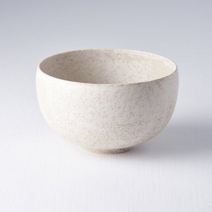 Bol ceramică WHITE FADE 13 cm, 500 ml, alb, ceramică, MIJ