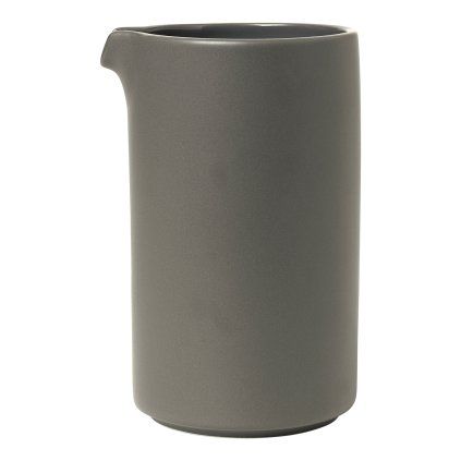 Recipient pentru lapte PILAR, 500 ml, gri gark, ceramică, Blomus