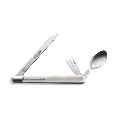 Cuțit de buzunar 11 cm, cu furculiță și lingură, F.Dick