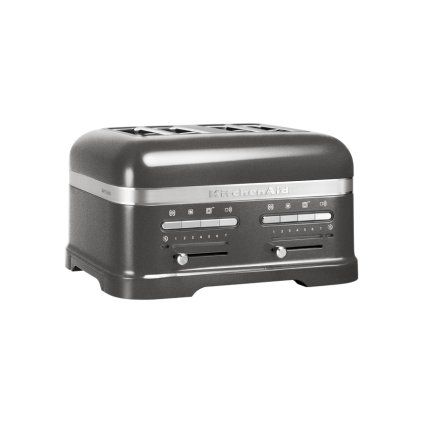 Toaster ARTISAN, 4 felii, gri argintiu, KitchenAid