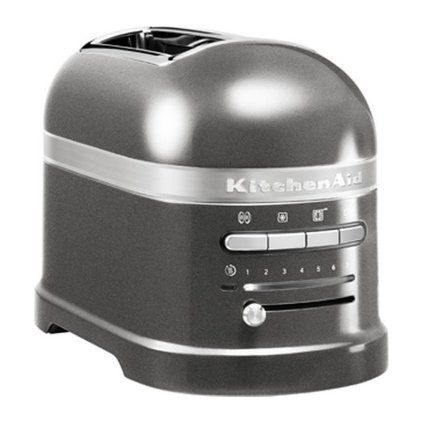 Toaster ARTISAN, 2 felii, gri argintiu, KitchenAid