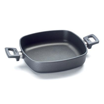 Tigaie pentru servire TITANIUM NOWO 28 x 28 cm, pentru inducție, antiaderentă, titan, WOLL