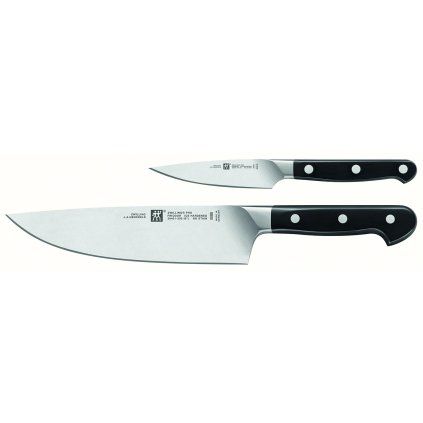 Set de cuțite PRO, 2 buc, cu cuțit pentru bucătărie, Zwilling