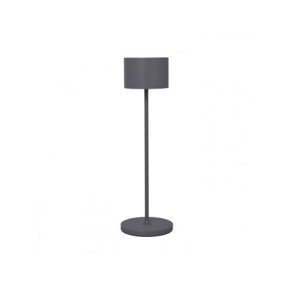 Lampă portabilă de masă FAROL 33 cm, LED, gri cald, Blomus