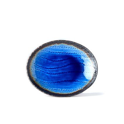 Platou de servit COBALT BLUE 24 x 20 cm, MIJ