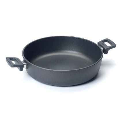 Tigaie pentru servire TITANIUM NOWO 32 cm, pentru inducție, titan, WOLL