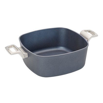 Capac pentru cratiță DIAMOND LITE PRO 26 x 26 cm, pentru inducție, titan, WOLL