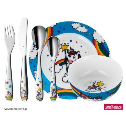 Set de tacâmuri pentru copii UNICORN, 6 buc WMF