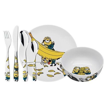 Set de veselă pentru copii MINIONS, set de 6 buc, WMF