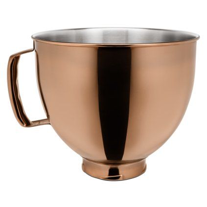 Bol pentru mixer de 4,83 l, cupru, oțel inoxidabil, KitchenAid