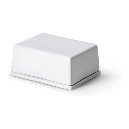Farfurie pentru unt 12 x 10 cm, alb, ceramică, Continenta