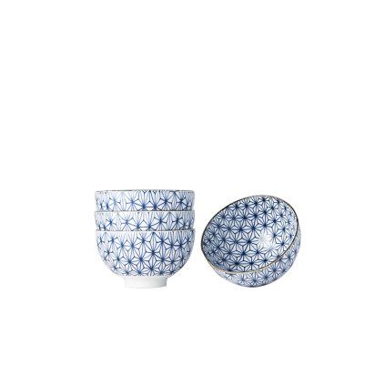 Bol ceramică STARBURST 200 ml, set de 4 buc, ceramică, MIJ