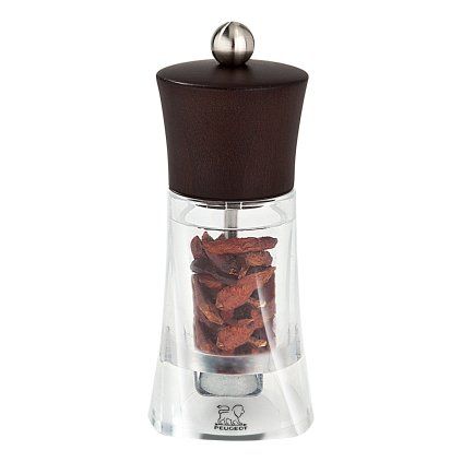 Râșniță pentru chili OLERON 14 cm, ciocolată, acrilic, Peugeot