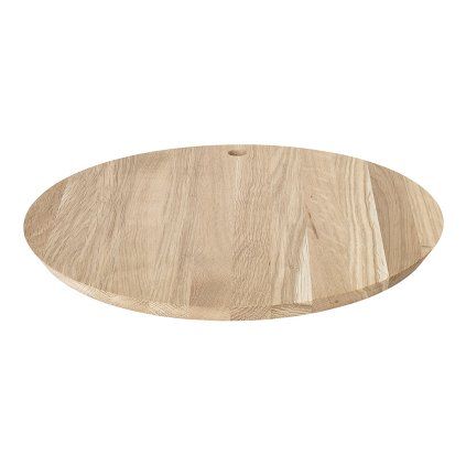 Tocător BORDA 30 cm, rotund, maro, lemn, Blomus