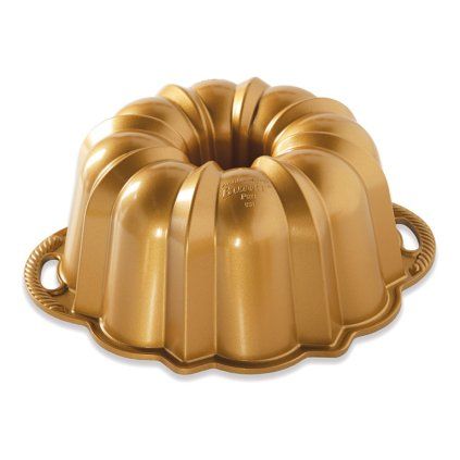 Tigaie Bundt ANNIVERSARY BUNDT, aur, Nordic Ware