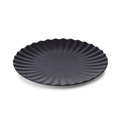 Farfurie pentru desert PEKEO 21 cm, negru, REVOL