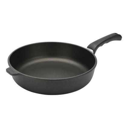 Tigaie pentru saute TITANIUM NOWO 24 cm, pentru inducție, titan, WOLL