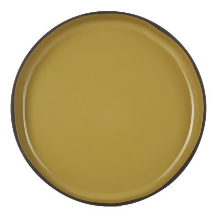 Farfurie pentru desert 23 cm CARACTERE, tumeric, REVOL
