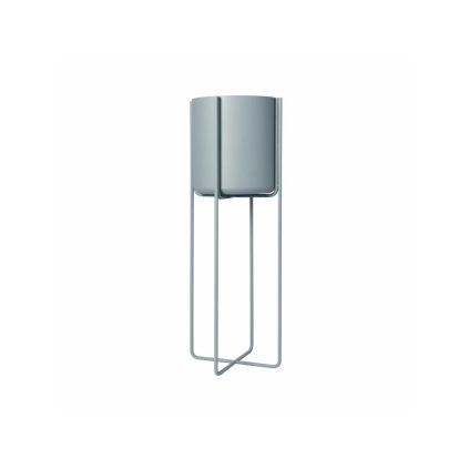 Suport pentru flori KENA 80 cm, gri cald, Blomus
